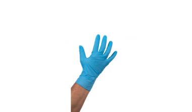 Handschoenen Nitril blauw ongepoederd L | VDW
