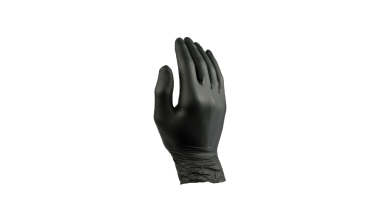Handschoenen Nitril zwart ongepoederd | M